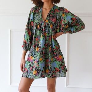 Mille Botanical Print Daisy Dress Size XL